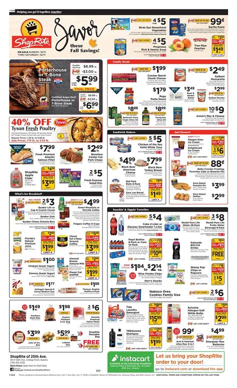 Browse the current Shoprite Weekly Ad preview for next week, valid March 3 – March 9, 2024. Save with this week Shoprite Circular, and get the limited time savings on beverages, packaged meats, floral bouquets, seafood, pasta sauces, and home essentials.Use ShopRite Coupons for more savings. A Price Plus Club card is a must to …